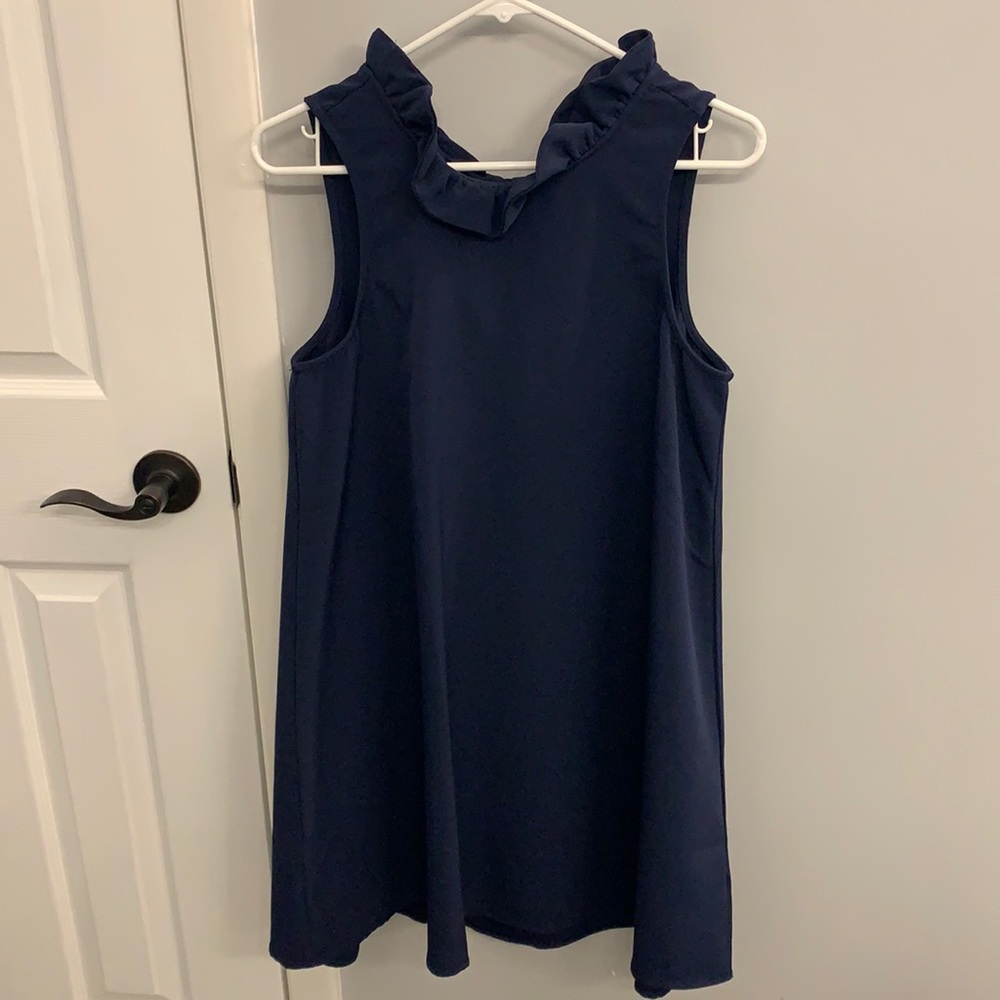 Mud Pie blue dress size small never worn